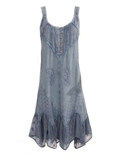 Vestido viscosa sw sin mangas  2