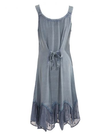 Vestido viscosa sw sin mangas 