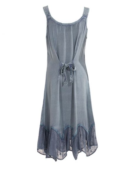 Vestido viscosa sw sin mangas 