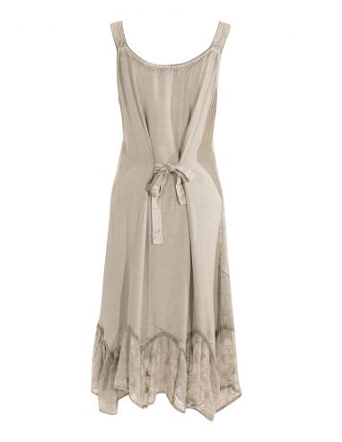 Vestido viscosa sw sin mangas 