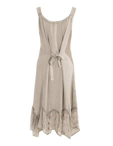 Vestido viscosa sw sin mangas 