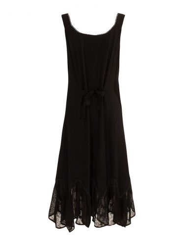 Vestido viscosa sw sin mangas 