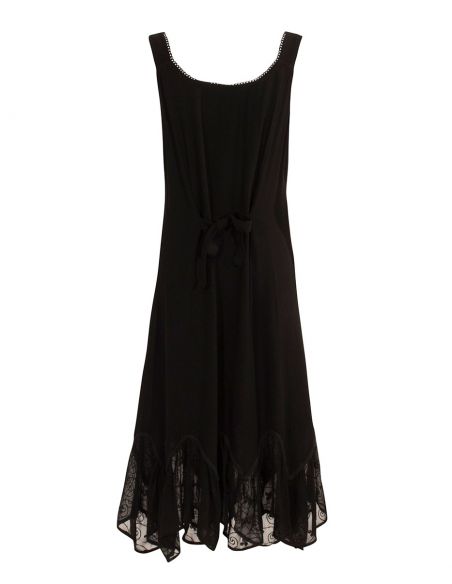 Vestido viscosa sw sin mangas 