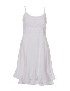 Vestido crepe de algodon doblado tirantes 2