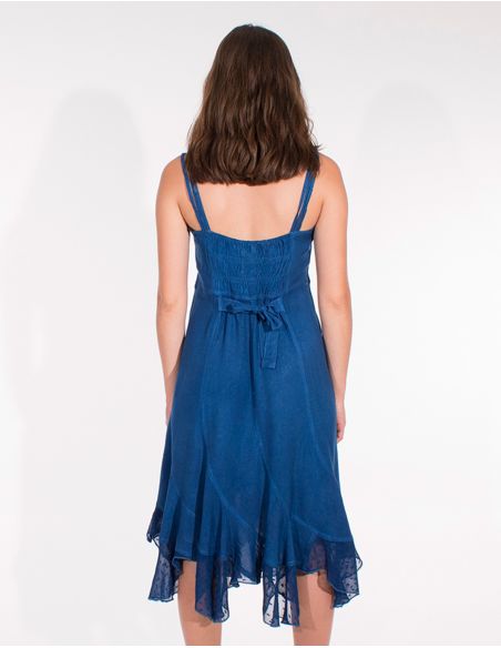 Vestido viscosa sw tirantes 