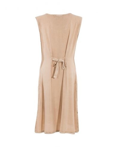 Vestido viscosa sw sin mangas 