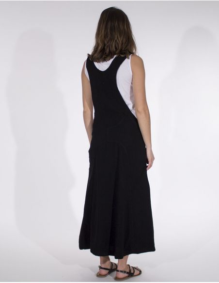 Vestido algodon peto arriba liso sw 