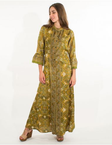 Vestido poliester sari