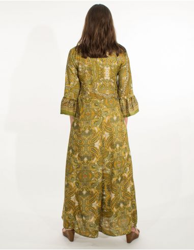 Vestido poliester sari