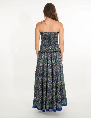 Vestido poliester sari 