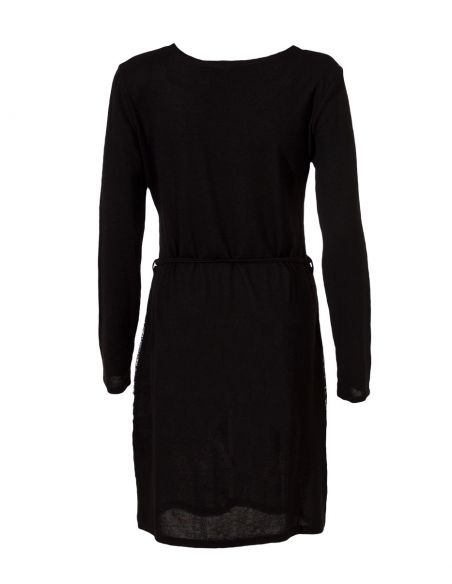 Vestido malla 97% poliester 3% elastano estampado western