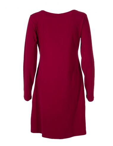 Vestido malla 97% algodon 3% elastano estampado flor