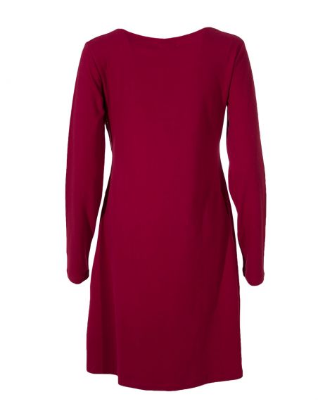 Vestido malla 97% algodon 3% elastano estampado flor