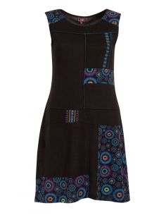 Vestido malla 95% poliéster 5% elastano estampado mágico 2