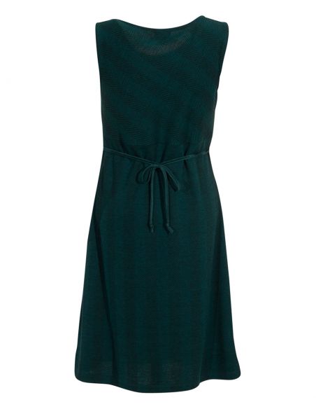 Vestido malla 63% poliéster 32% viscosa 5% elastano bordado