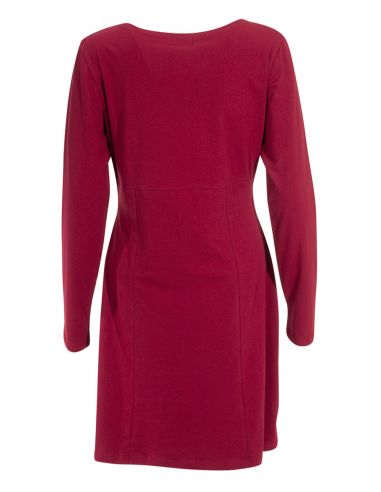 Vestido malla 97% algodón 3% elastano estampado place