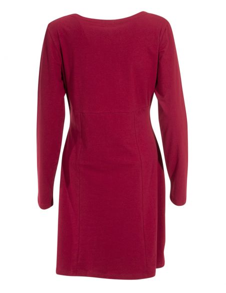 Vestido malla 97% algodón 3% elastano estampado place