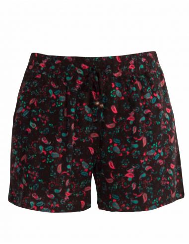 Pantalon corto estampado Cachemire
