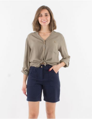 bermuda f 54% lino 46% viscosa