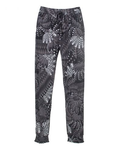 Pantalon Maille 96% Polyester 4% Elastha