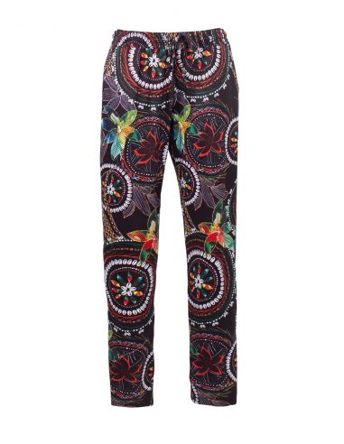 Pantalon malla 95% poliester 5% elastano estampado monaco