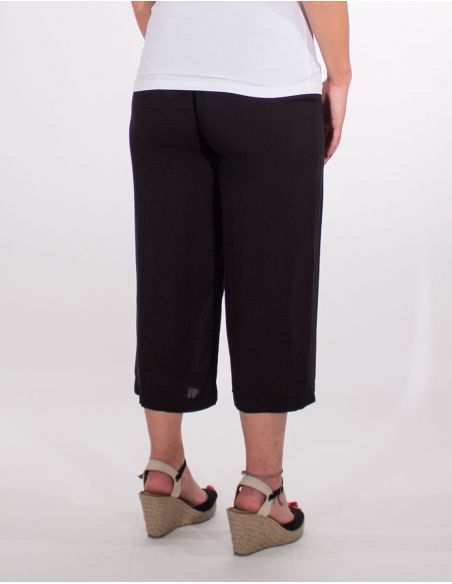 Pantalon viscosa ancho liso