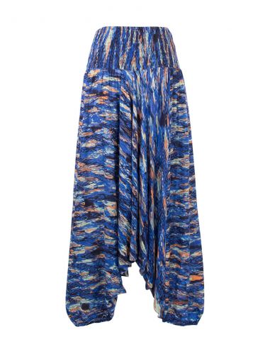 Sarouel viscosa 3 en 1 estampado pantera