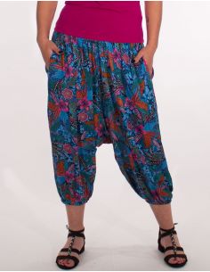 Sarouel 3/4 viscosa estampado tindaya