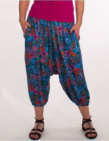Sarouel 3/4 viscosa estampado tindaya