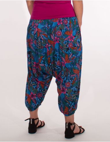 Sarouel 3/4 viscosa estampado tindaya