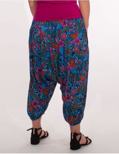 Sarouel 3/4 viscosa estampado tindaya