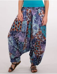 Sarouel 3 en 1 algodon estampado hania 2