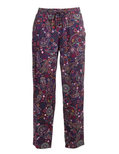 Pantalón viscosa twill estampado jaipur