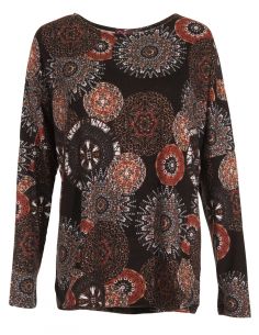 Jersey malla 95% poliéster 5% elastano estampado afro 2