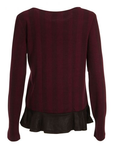 Jersey malla 63% poliéster 32% viscosa 5% elastano bordado