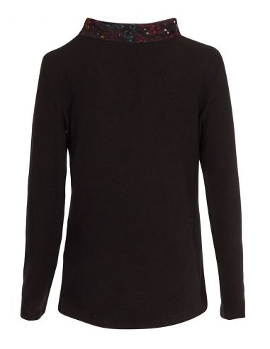 Jersey fino malla 74% viscosa 21% poliéster 5% elastano estampado laure