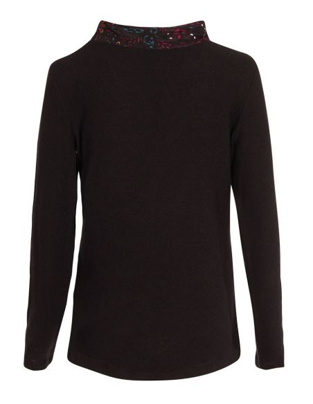 Jersey fino malla 74% viscosa 21% poliéster 5% elastano estampado laure