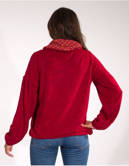 Jersey malla 95% poliester 5% elastano patchs 