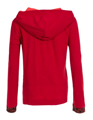 Chaqueta malla 97% algodón 3% elastano estampado gabon