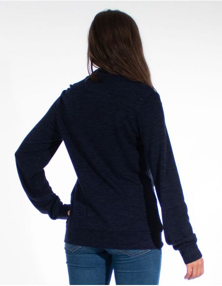 Chaqueta malla 95% poliester 5% elastano bordada 