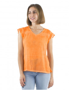 Blusa algodon lisa... 2