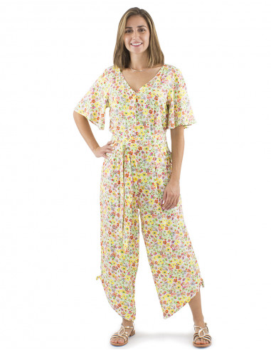 Peto viscosa mangas cortas estampado Pretty