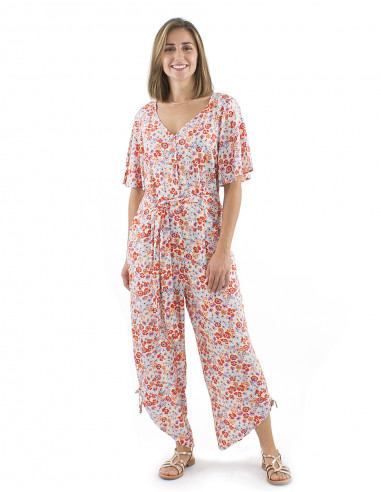 Peto viscosa mangas cortas estampado Pretty