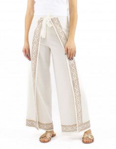 Pantalon pareo algodon...