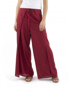 Pantalon viscosa liso pareo... 2
