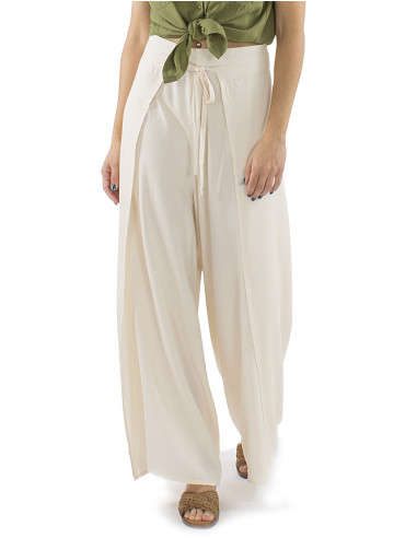 Pantalon viscosa liso pareo 98cm