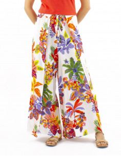 Pantalon pareo viscosa...