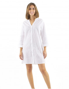 Vestido tunica algodon...