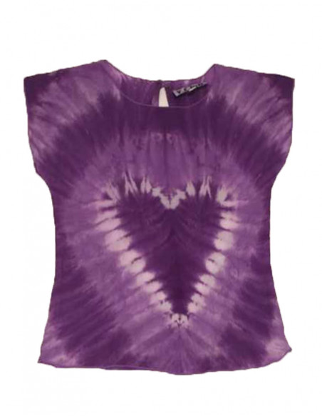 Top Tie and Dye de viscosa para niña - Pack de 15 unidades
