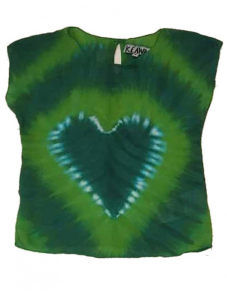 Top Tie and Dye de viscosa para niña - Pack de 15 unidades